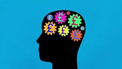 Multicolored pound thoughts Stock Footage