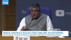 India Unveils New Online Regulations News Clip