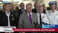Sen. Kaine Speaks About DC Plane Collision News Clip