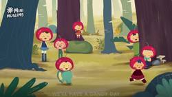 Muslim Songs For Kids 🍒 Pretty Little Cherry ☀️ MiniMuslims Instructional Video