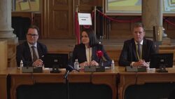 CLEAN : Exiled Belarus opposition leader reacts to winning EU parliament award (2) News Clip