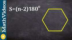 Determine the sum of all interior angles of a polygon ex 3 Instructional Video