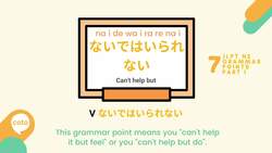 JLPT N2 grammar points part 1 Instructional Video