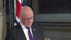 John Swinney marks the three year anniversary of the war in Ukraine News Clip