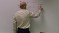 Find a perpendicular liness through a given point Instructional Video