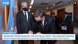 DOD Leaders Won't Quarantine After Contact With COVID-Positive Person News Clip
