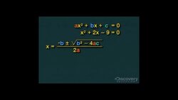 Solving an Equation of Second Degree in One Unknown Graphically and Algebraically: The Quadratic Formula Instructional Video