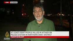 Several killed in blasts at Pakistan police station News Clip