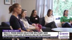 Sen. Kirsten Gillibrand Rallies To Raise Awareness For Military Hunger News Clip
