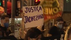 CLEAN : Protest in Rio de Janeiro on National Day Against Racism News Clip