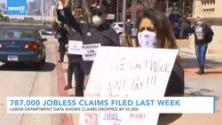 U.S. Jobless Claims Fell To 787,000 Last Week News Clip