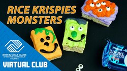 Halloween Treat: How To Make Rice Krispies Monsters Instructional Video