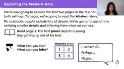 Inferring meaning from images in 'Mirror' Instructional Video