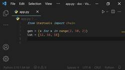 The Ultimate Guide to Python Programming With Python 3.10 - Chain() Instructional Video