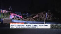 Investigation underway in Wall Township following discovery of possible human remains News Clip