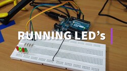 Arduino Challenge Activity: Running LED's Instructional Video