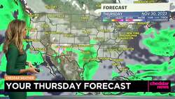 Your Thursday Weather Forecast for Nov. 30, 2023 News Clip