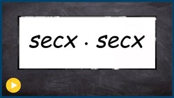 How to write and understand a trig function squared Instructional Video