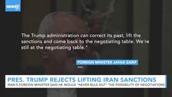 President Trump Refuses To Lift Sanctions To Negotiate with Iran News Clip