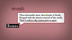 Romeo and Juliet 5.3 Word Nerd: womb Instructional Video