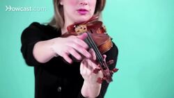 How to Position Your Left Hand to Play Violin Instructional Video
