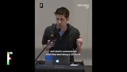 OpenAI CEO: The best founders communicate their purpose in 25 words or less News Clip