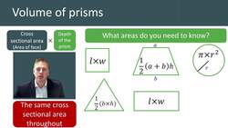 Volume of Prisms: Understanding Cross-sectional Areas and Depth Instructional Video
