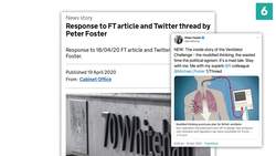 How the UK Government Started a Twitter War with Journalists - TLDR News Instructional Video