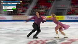 Fabbri and Ayer of Canada finish 9th at Skate America in ice dance News Clip