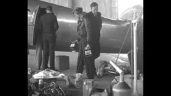 Amelia Earhart and Fred Noonan take off from Oakland Airport during their first attempt at world circumnavigation News Clip