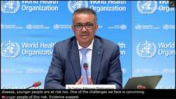 Young People 'Letting Down Guard' on Covid, WHO Chief Warns News Clip