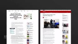 Pfizer testing Omicron-based vaccine amid concerns about twin variant News Clip