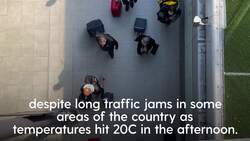 Heavy congestion as Easter weekend begins News Clip