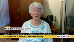 Holocaust survivor saddened that antisemitism still 'terribly alive and strong' News Clip