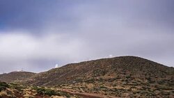Tenerife Clouds Time Lapse Stock Footage