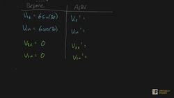 conservation of momentum example problem Instructional Video