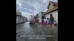 How 'taxis on stilts’ beat floods in the Philippines News Clip