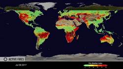 NASA Rainfall Data and Global Fire Weather Instructional Video