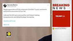 PM Modi Reacts to Trump's Comment On India, U.S. Ties News Clip