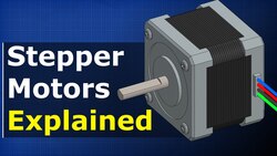 How Stepper Motors Work - Electric motor Instructional Video