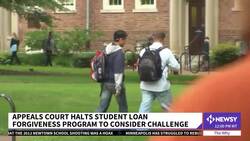 Court Temporarily Blocks Pres. Biden's Student Loan Forgiveness News Clip