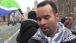 Thousands of protesters march through: London to condemn Israel’s war on Gaza News Clip