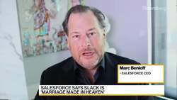 Salesforce CEO: Buying Slack Is 'Marriage Made in Heaven' News Clip