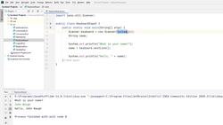 The Complete Java Developer Course: From Beginner to Master - User Input Instructional Video
