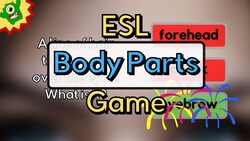 ESL Body Parts Game | Fun Point System | Around the Face Instructional Video