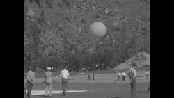 US Army Air Corps stratospheric balloon is launched near Rapid City, South Dakota News Clip