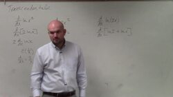 Find the derivative of natural logarithm using product property Instructional Video