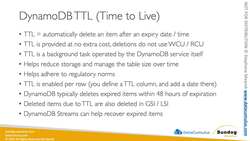 AWS Certified Data Analytics Specialty 2021 - Hands-On! - Amazon DynamoDB Time to Live (TTL) Instructional Video