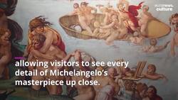 Michelangelo’s Sistine Chapel frescoes come to Madrid in immersive exhibition News Clip