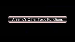 Arsenic-Containing Molecules 1 Instructional Video